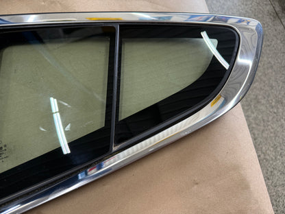 2015-2017 Ford Mustang GT Anniversary Stepped Quarter Glass Windows & Trim