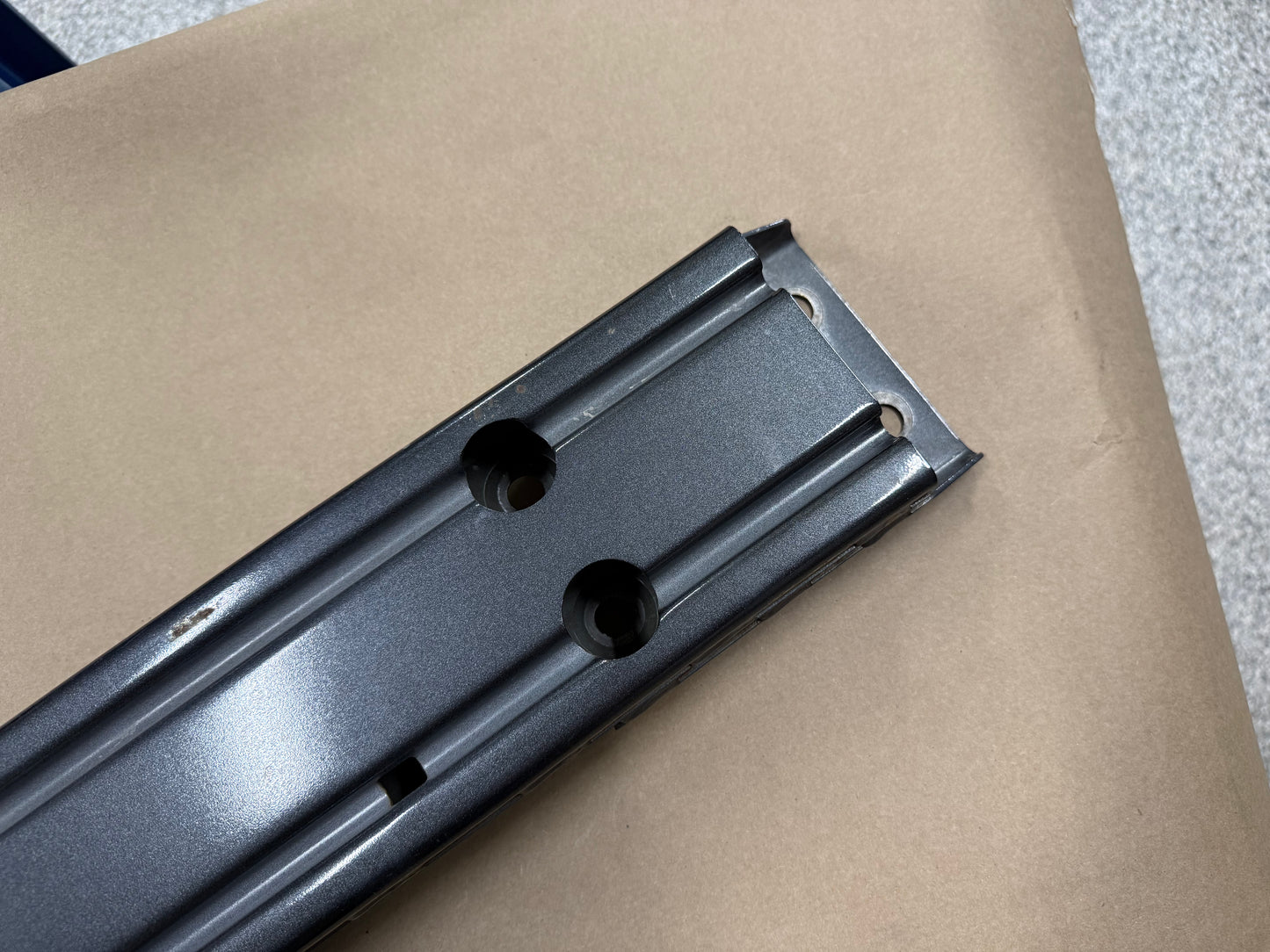 2015-2017 Ford Mustang GT Front Bumper Support Reinforcement "Charcoal" J7