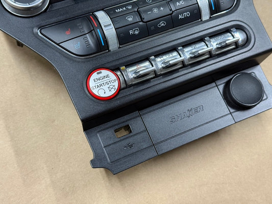 2015-2017 Ford Mustang GT Face Plate Premium Radio 8 inch Trim Piece