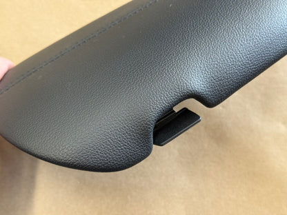 2015-2023 Ford Mustang Center Top Console Lid Armrest Black Stitching