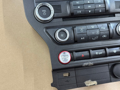 2018-2023 Ford Mustang GT Face Plate Radio Trim Piece