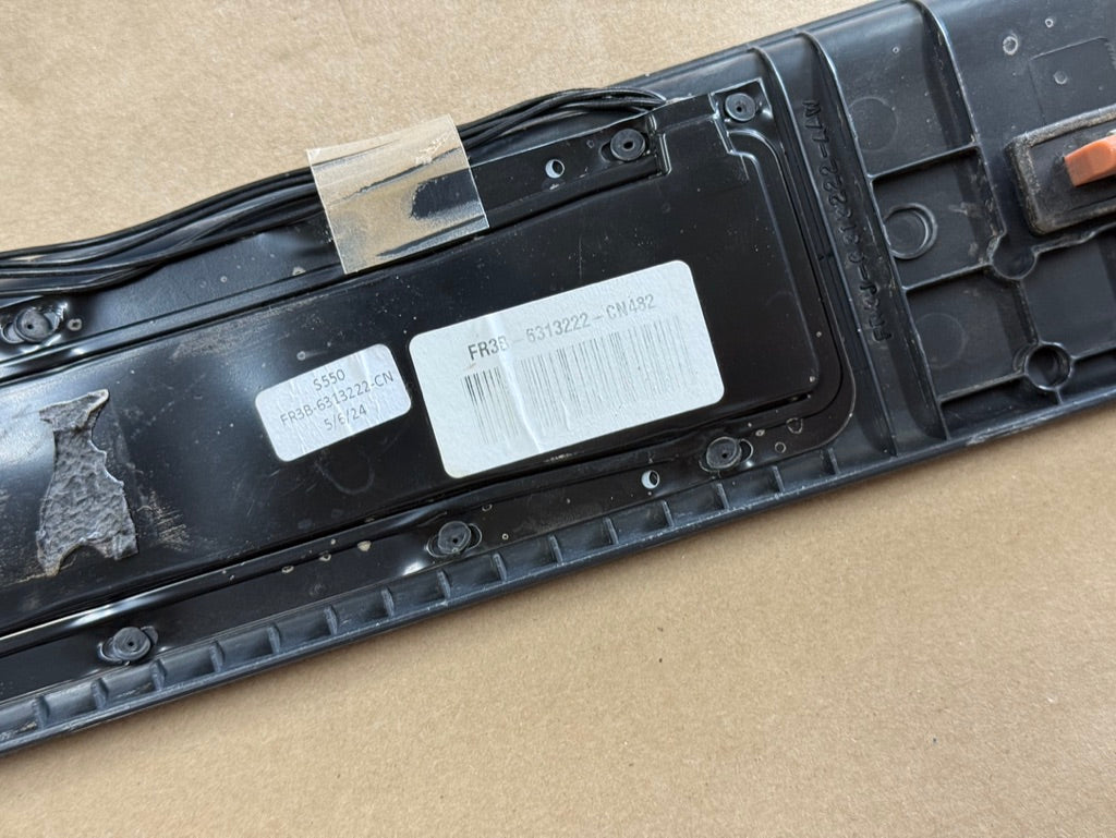 2024-2026 Ford Mustang "My Color" Sill/Scuff Plates Interior Trim Black