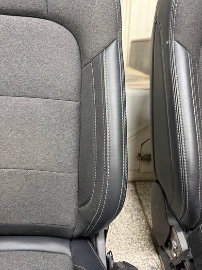 2024-2026 Ford Mustang GT Black Cloth Leather Seats Coupe
