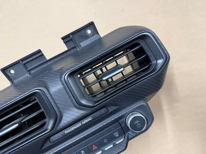 2024-2025 Ford Mustang S650 Center Dash Trim Air Vents Push Start Bezel Panel