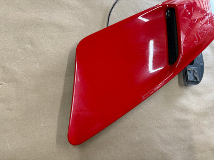 2015-2017 Ford Mustang GT Hood Insert Vents RH LH Pair "Race Red"