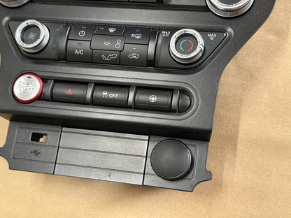 2018-2023 Ford Mustang GT Face Plate Radio Trim Piece