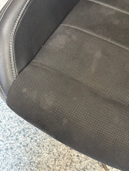 2018-2023 Ford Mustang GT Leather/Suede Set of Seats Black Heated/Cooled