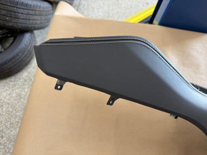 2024-2026 Ford Mustang Center Console Top Leather Wrapped Plastic Knee Pads
