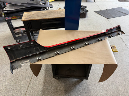 2015-2023 Mustang GT V6 LH Side Skirt Molding Driver Side "Race Red"