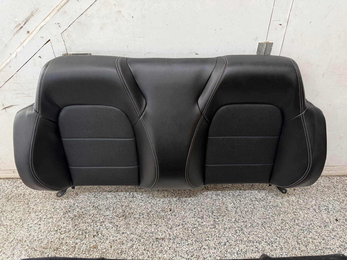 2018-2023 Ford Mustang GT Black Leather Convertible Front & Rear Seats