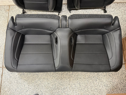 2018-2023 Ford Mustang GT Black Leather Coupe Front Rear Power Seats Heat/Cooled