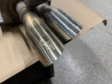2024-2026 Ford Mustang GT Active Exhaust Quad Tip Mufflers