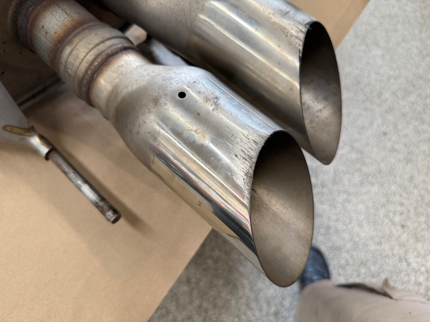 2018-2023 Ford Mustang GT Active Exhaust Quad Tip Mufflers