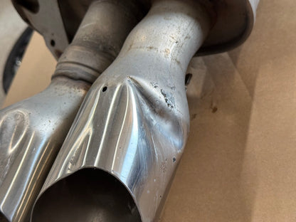 2024-2026 Ford Mustang GT Active Exhaust Quad Tip Mufflers