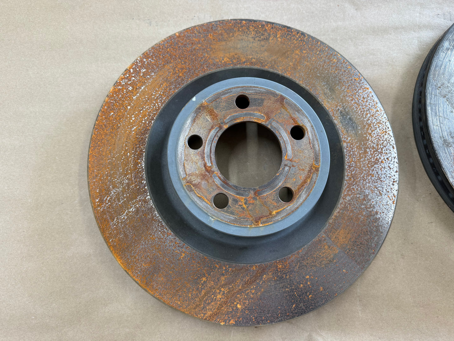 2024-2026 Ford Mustang GT 5.0 Front Rotors 14 inch