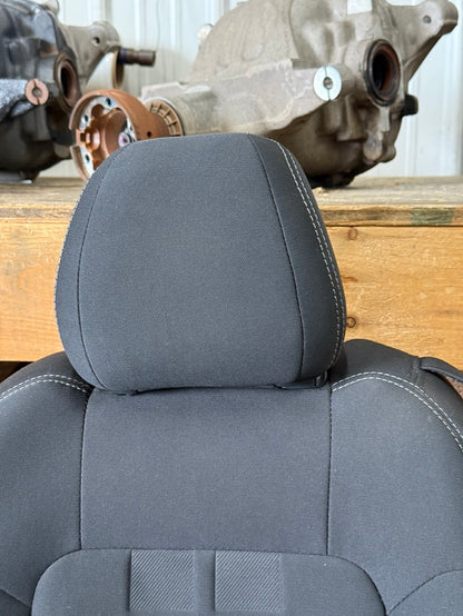2018-2023 Ford Mustang GT Black Cloth Seats Coupe Front Rear Power Seats