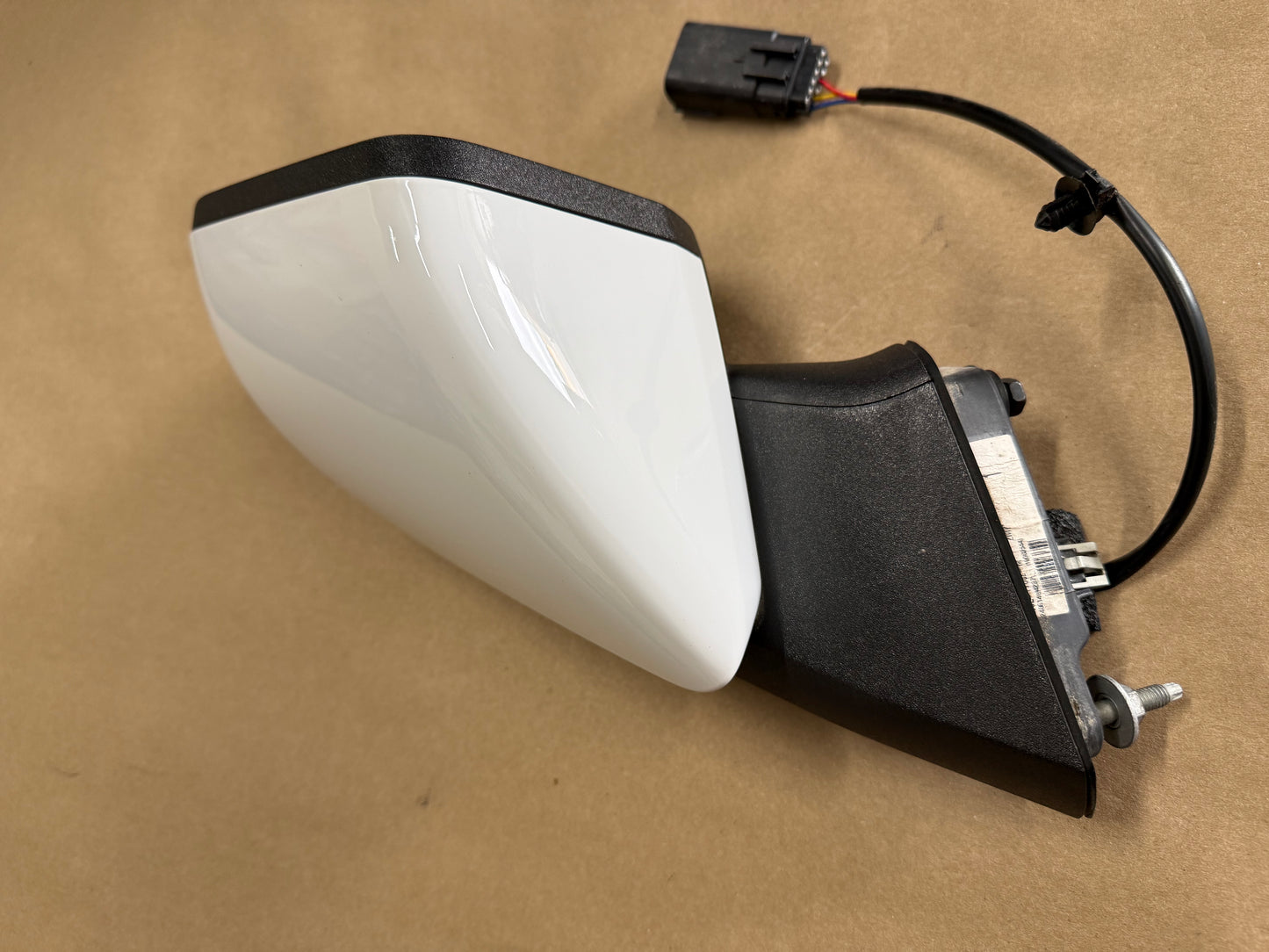 2015-2020 Ford Mustang GT RH Passenger Side Mirror "White"