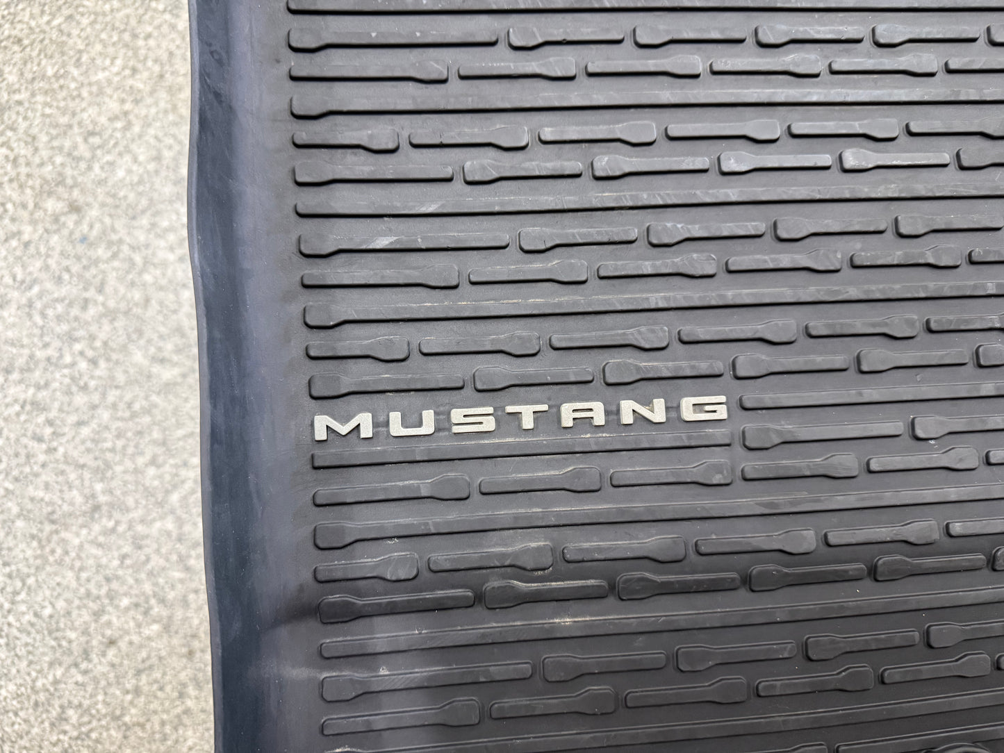 2024-2026 Ford Mustang Rubber Front & Rear Floor Mats