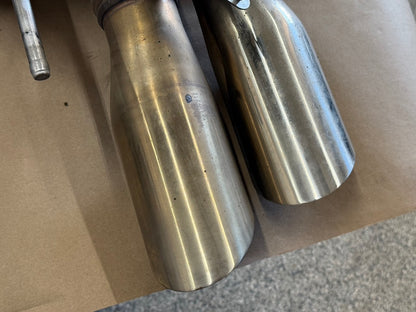 2018-2023 Ford Mustang GT Active Exhaust Quad Tip Mufflers
