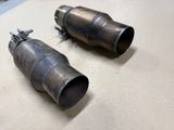 2015-2023 Mustang GT 5.0L G-Sport High Flow Catalytic Converters Pair