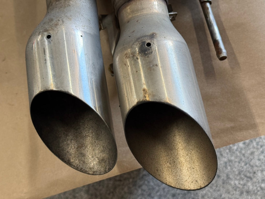 2018-2023 Ford Mustang GT Active Exhaust Quad Tip Mufflers