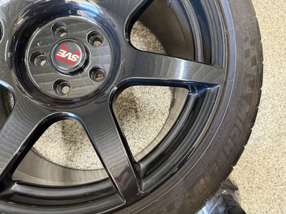 2015-2026 Mustang SVE R350 19x11" Wheel Tire 305/35/19 Michelin Pilot SS