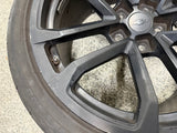 2012-2015 Chevrolet Camaro ZL1 20x11" Black Wheel Rim Tire Firestone 305/35/20