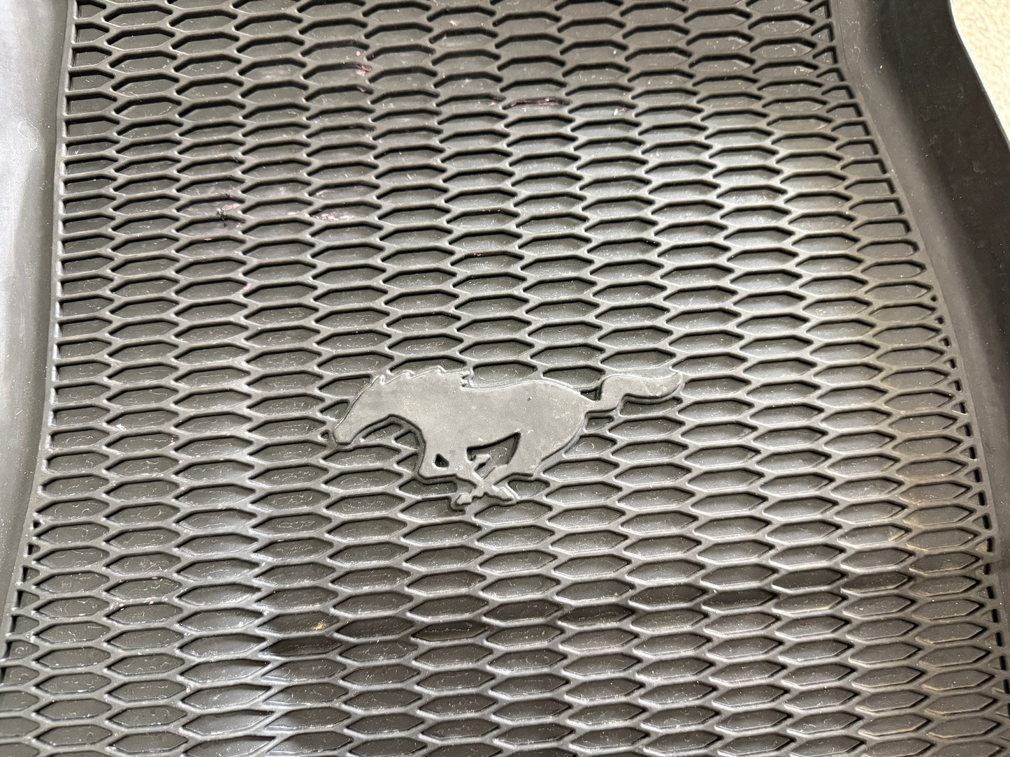 2015-2023 Ford Mustang Rubber Front & Rear Floor Mats