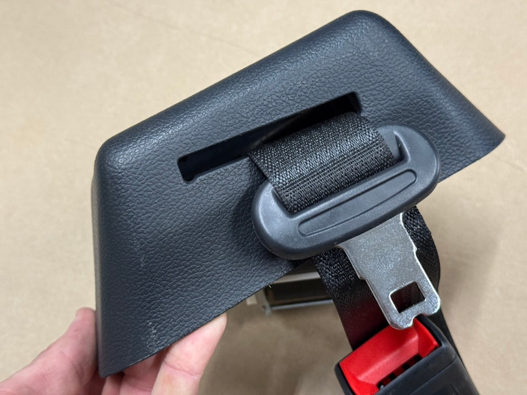 2023-2025 Ford F-250 F-350 Black Rear Center Seat Belt