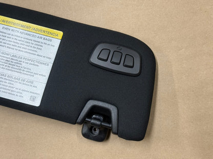 2015-2023 Ford Mustang Coupe Sun Visors Pair "Home Link"