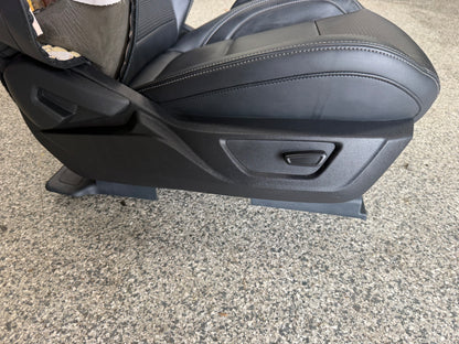 2024-2026 Ford Mustang GT Black Leather Coupe Front & Rear Seats