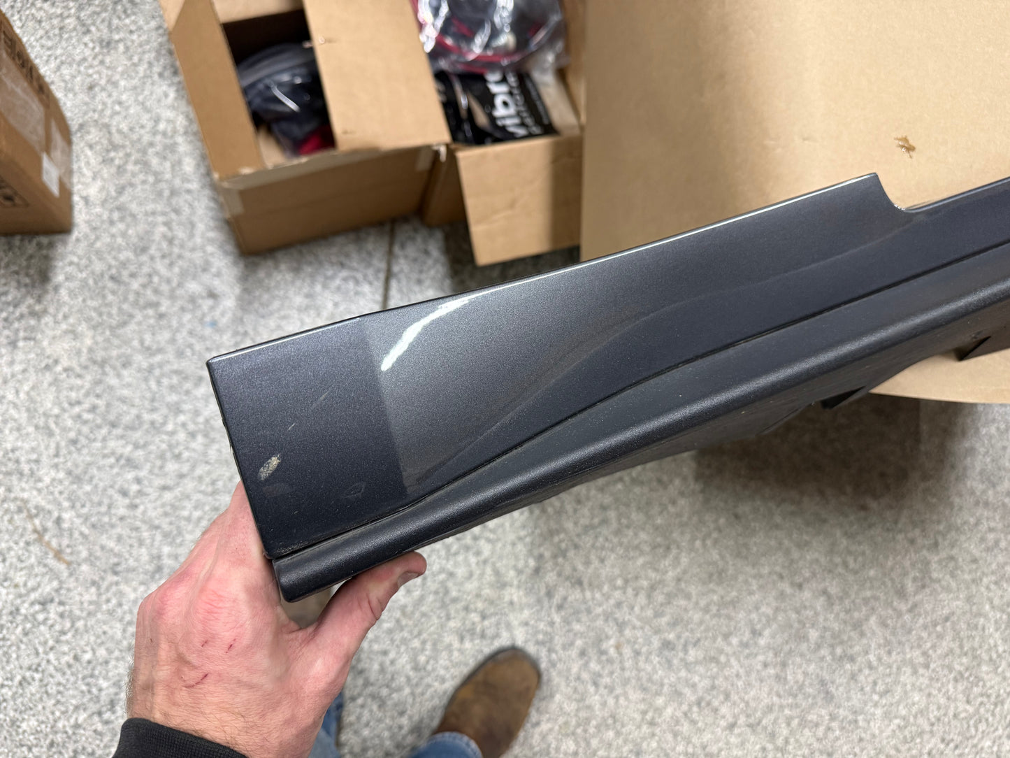 2015-2023 Ford Mustang GT V6 LH Side Skirt Molding Driver Side "M7"