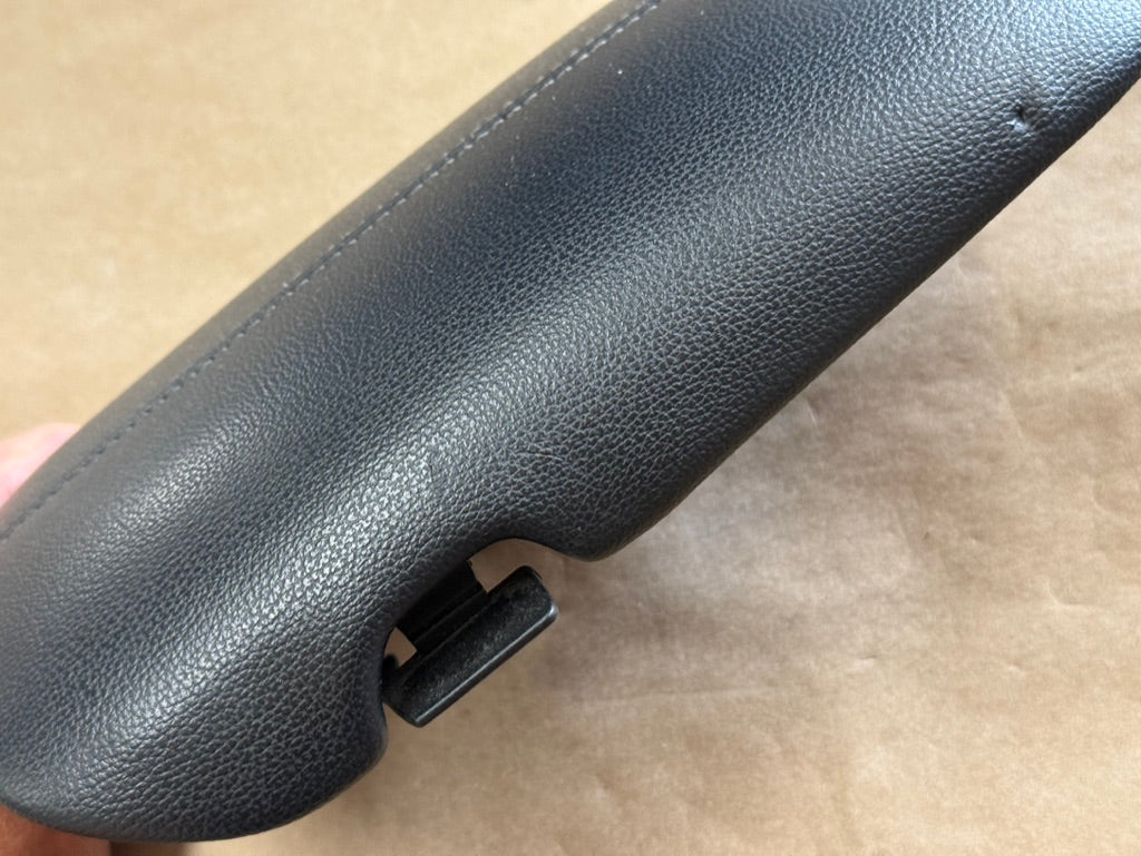 2015-2023 Ford Mustang Center Top Console Lid Armrest Grey Stitching