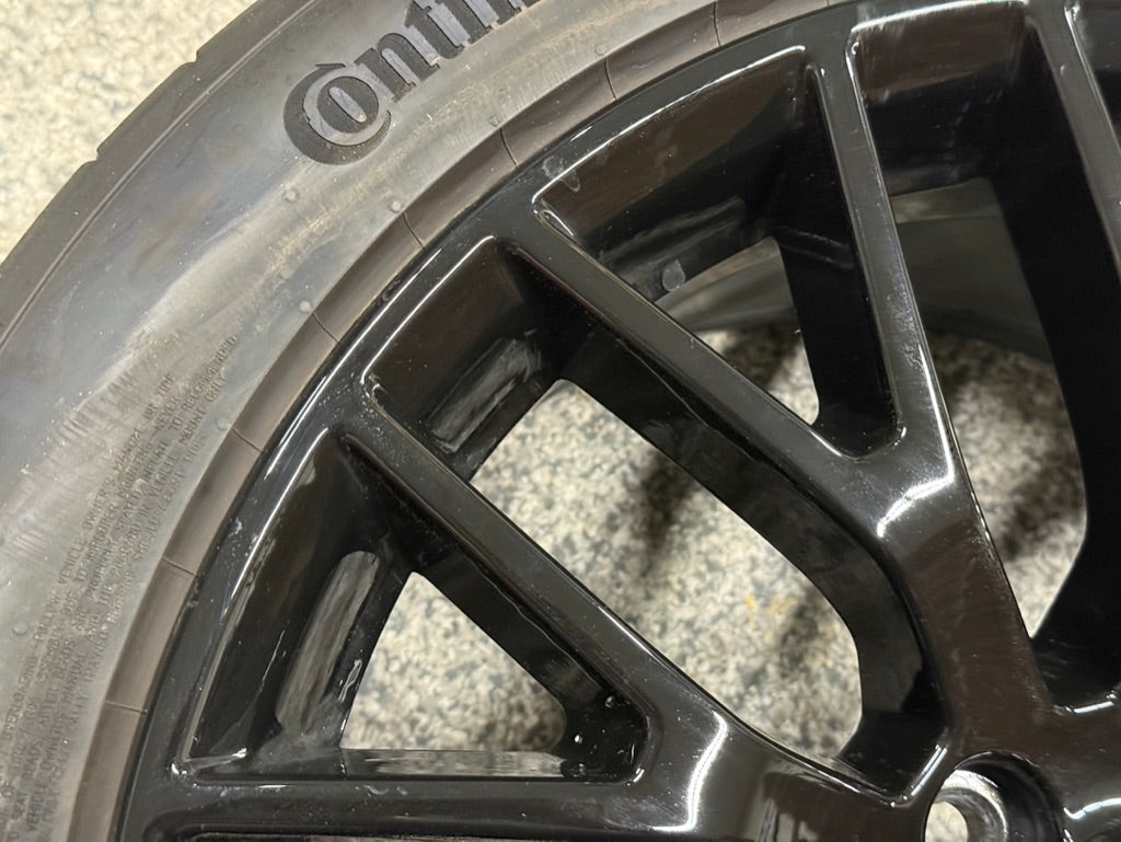 2015-2023 Mustang GT 5.0 19x9.5" Wheel Rim PP1 Rear 275/40/19 Continental