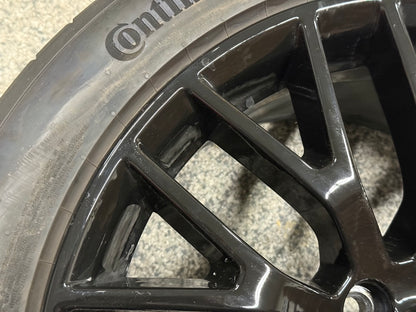 2015-2023 Mustang GT 5.0 19x9.5" Wheel Rim PP1 Rear 275/40/19 Continental