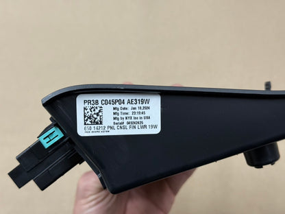 2024-2026 Ford Mustang S650 Console Pad Trim Center Compartment Console
