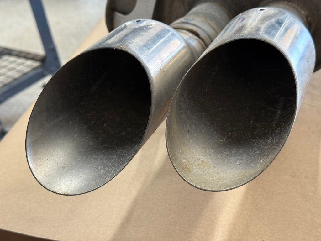 2018-2023 Ford Mustang GT Active Exhaust Quad Tip Mufflers
