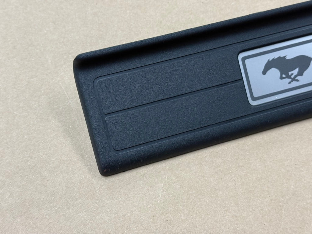2015-2023 Ford Mustang "My Color" Sill/Scuff Plates Interior Trim Black