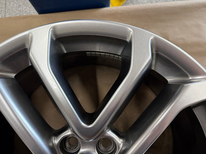 2015-2023 Ford Mustang GT Silver Wheel Rim 20x9"