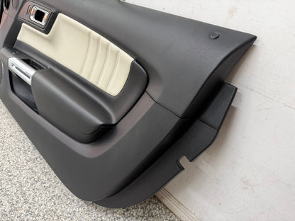 2015-2017 Ford Mustang 50th Anniversary Premium Leather Door Panels Pair