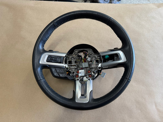 2018-2023 Mustang Leather Steering Wheel Automatic Paddle Shifters Heated