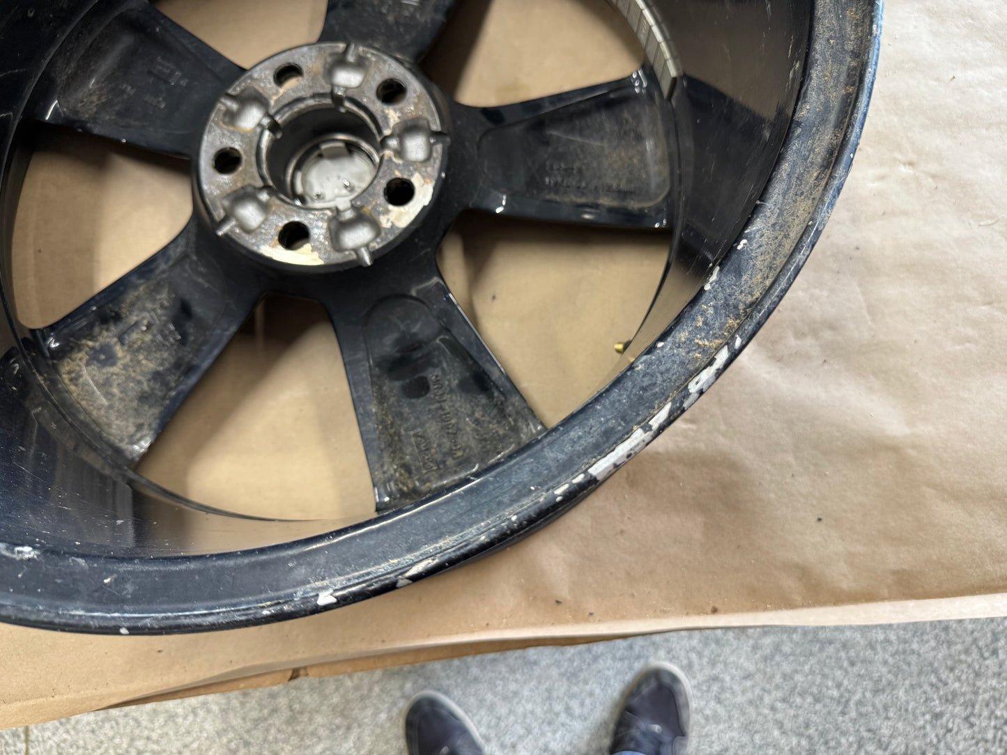 2015-2023 Ford Mustang GT Black Wheel Rim 19x8.5"