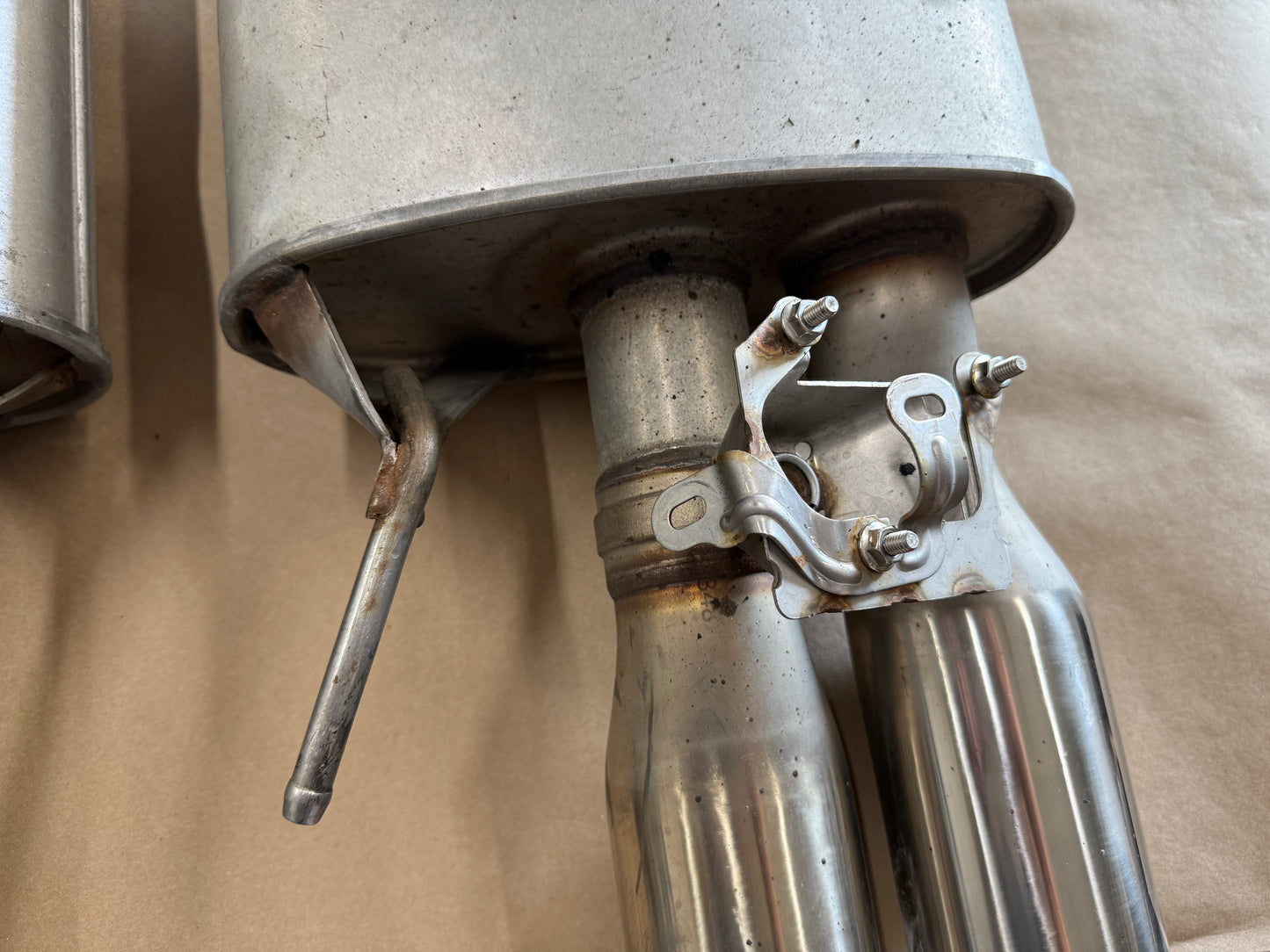 2024-2026 Ford Mustang GT Active Exhaust Quad Tip Mufflers