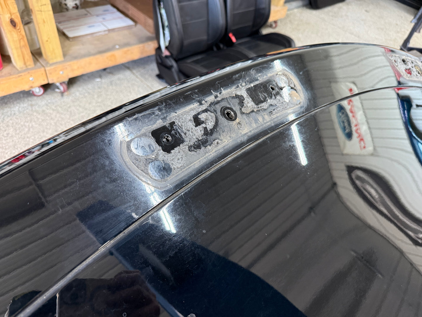 2024-2026 Ford Mustang GT Dark Horse Coupe Trunk Lid "Black"