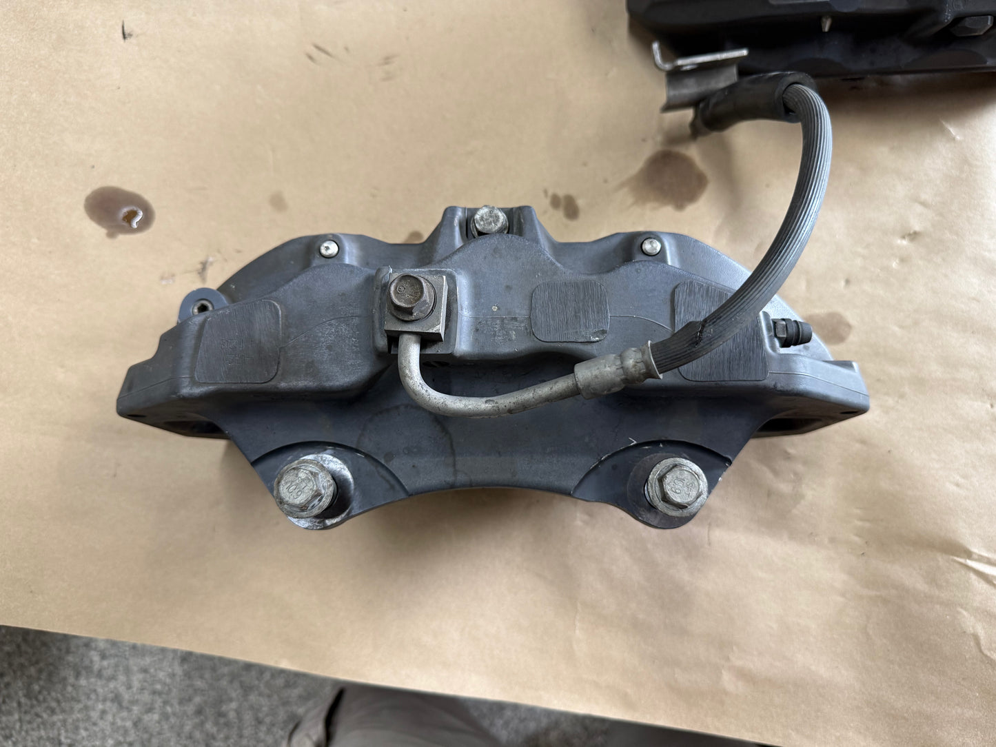 2015-2023 Ford Mustang GT Front 6 Piston BREMBO Brake Calipers Rotors 34k mi