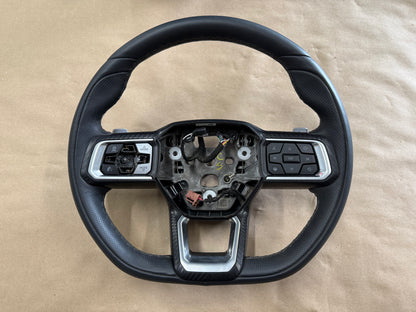 2024-2026 Ford Mustang GT Leather Steering Wheel "Automatic"