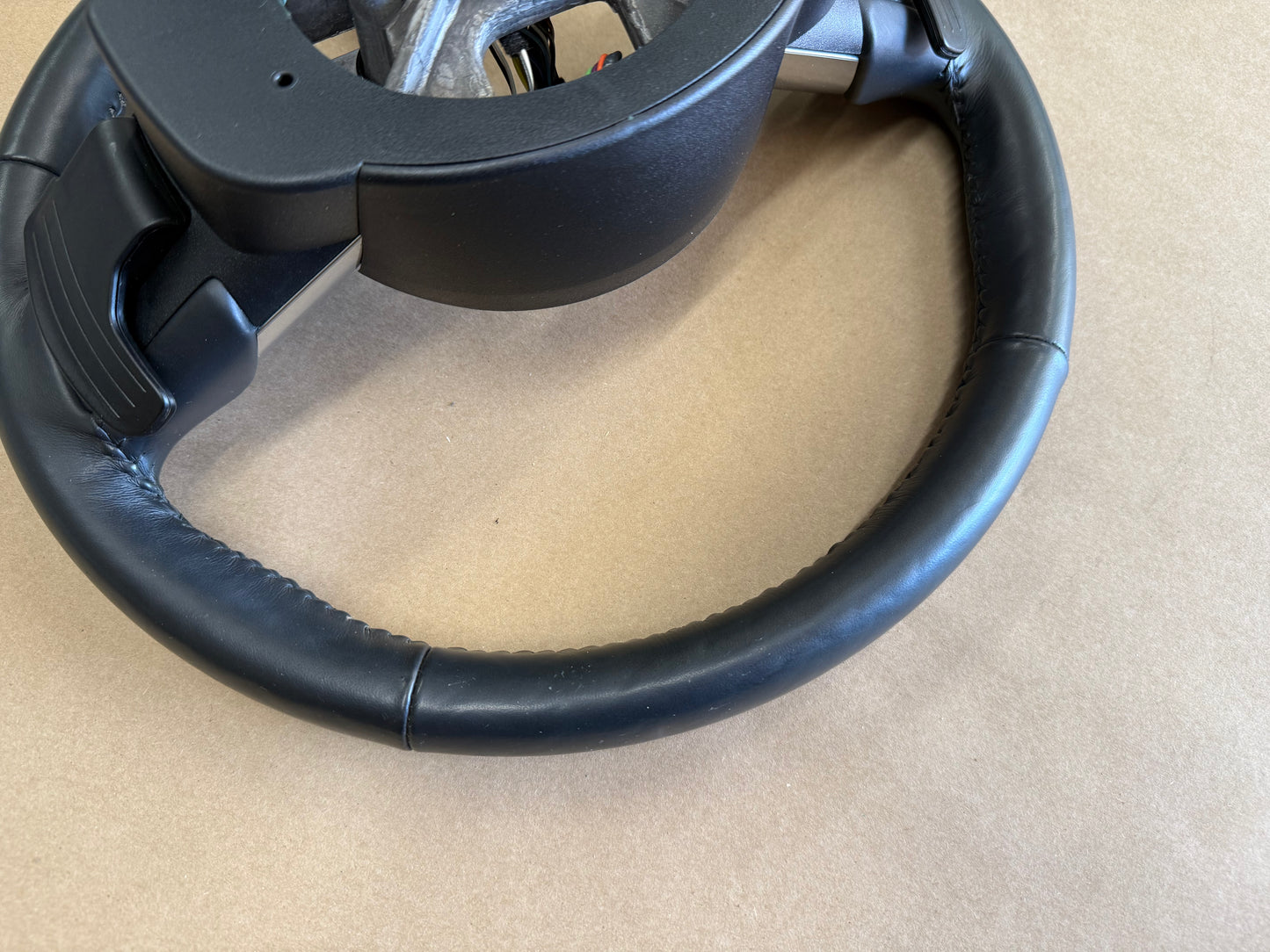 2018-2023 Mustang Leather Steering Wheel Automatic Paddle Shifters Heated