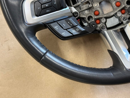 2018-2023 Ford Mustang Leather Steering Wheel Automatic Paddle Shifters
