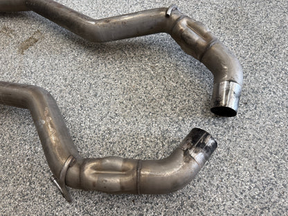 2018-2023 Ford Mustang GT Borla ATAK Cat-Back Exhaust System Black Tip *Damaged*