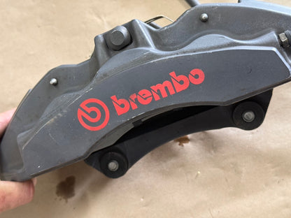2015-2023 Ford Mustang GT Front 6 Piston BREMBO Brake Calipers Rotors 34k mi